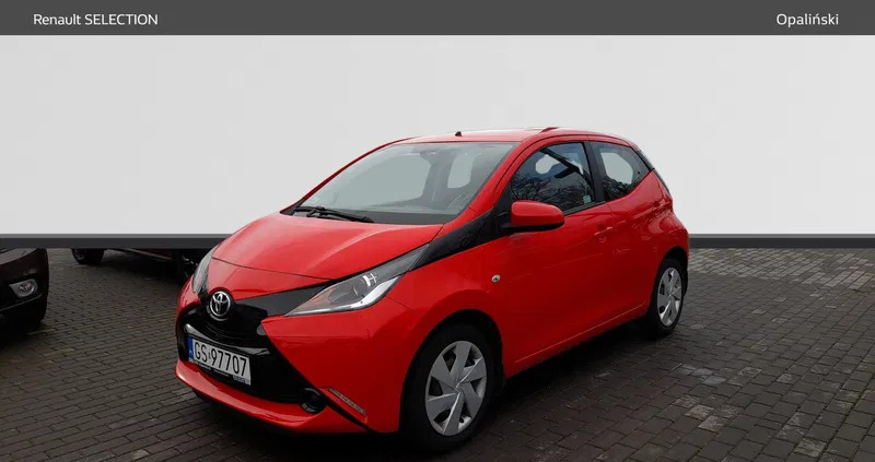 pomorskie Toyota Aygo cena 28900 przebieg: 57800, rok produkcji 2015 z Młynary